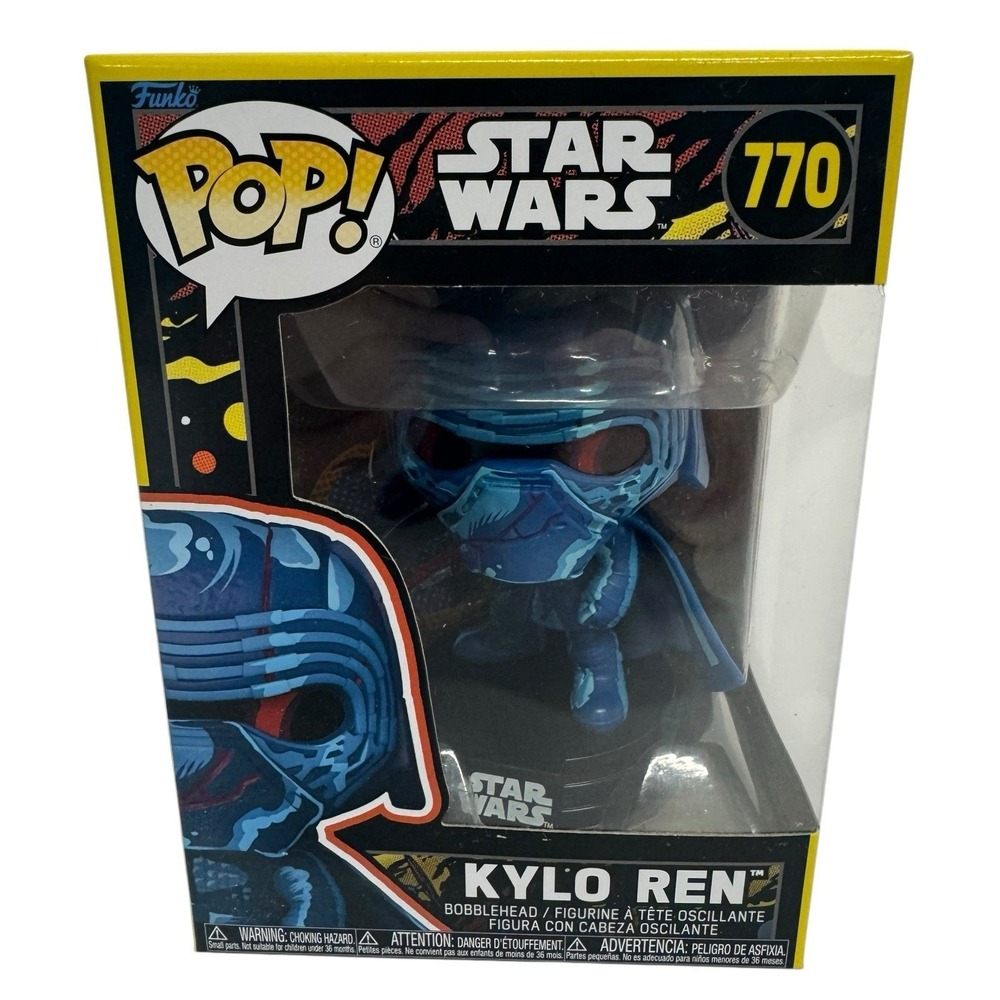 Funko Pop Star Wars Episode 7 Kylo Ren Retro Vinyl Figure 770 Target Exclusive